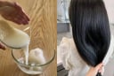 Cách giảm rụng tóc, giúp tóc đen mượt bằng nước vo gạo
