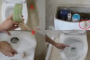 Ném cục xà phòng vào bồn cầu tưởng bỏ đi, thấy kết quả ai cũng thích