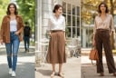 Xu hướng mặc đồ nâu vẫn hot suốt năm nay: 5 cách phối đồ sang xịn mà không hề cộng tuổi