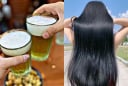 Cách gội đầu bằng bia giúp tóc dày mượt, nhanh dài