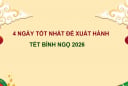 Đầu năm đi đúng hướng, bội thu Tài Lộc: 4 ngày xuất hành cát lành nhất Tết Bính Ngọ 2026