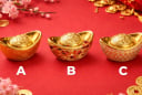 Quiz: Chọn 1 thỏi vàng để đo mức độ may mắn tiền bạc trong dịp Tết Bính Ngọ