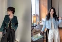 Quên trench coat đi, áo khoác ngắn và quần ống rộng mới là công thức mặc đẹp mùa xuân năm nay