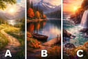 Quiz: Chọn một bức tranh phong cảnh bạn thích nhất: Hé lộ giai đoạn may mắn sắp đến với bạn