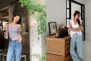 Công thức mix quần jeans ống rộng cho mùa hè: Mặc mát mà vẫn thời thượng