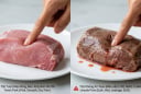Cách nhận biết thịt lợn bẩn trong 1 phút: Đi chợ không lo “rước bệnh” về nhà