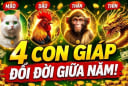 4 con giáp Đổi Đời giữa năm, Lộc Tiền Tài hưởng mãi không cạn