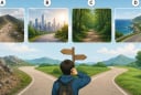 Quiz: Bạn có đang đi đúng đường? Hãy chọn một con đường khiến bạn muốn bước tiếp nhất