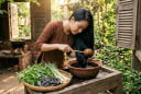 Chỉ cần vài lá hương nhu: Tóc rụng theo nắm cũng giảm dần sau thời gian ngắn