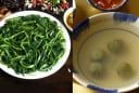 Canh rau muống luộc: Nên dầm sấu hay nên vắt chanh?