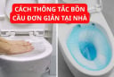 3 cách thông tắc bồn cầu tại nhà đơn giản không cần gọi thợ