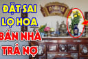 Lọ hoa trên bàn thờ: Nên để bên trái hay bên phải thì tốt hơn?