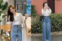 Quần jeans ống suông rộng – món đồ đơn giản nhưng luôn dẫn đầu xu hướng thời trang mùa hè