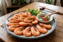 Luộc tôm cứ dùng loại nước này: Tôm đỏ au, không tanh, bóc vỏ dễ dàng