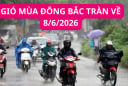 Tin gió mùa Đông Bắc tràn về ngày 8/6:  Thời tiết bất ngờ 'quay xe'