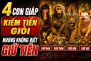 4 con giáp kiếm tiền giỏi nhưng không biết giữ tiền