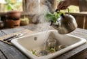 Đổ một cốc nước nóng xuống cống theo cách này: Nhà bếp thơm tho suốt cả tuần, sạch bóng dầu mỡ