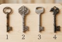 Bài trắc nghiệm tâm lý: Chọn 1 chiếc chìa khóa, hé lộ năng lực giúp bạn thành công