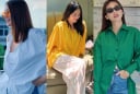 Hè này mặc sơ mi oversized thế nào cho đẹp? Học ngay 3 công thức từ Thanh Hằng, Phương Khánh và Khả Ngân