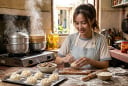 Bánh bông lan trứng muối 'đỉnh của chóp': Bí quyết vỏ mềm, nhân béo như ngoài hàng
