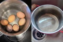 Vì sao nồi luộc trứng luôn bị đen?