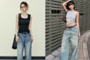 Áo ba lỗ, áo thun và quần ống rộng: Công thức mặc đẹp mùa hè vừa mát mẻ vừa thanh lịch