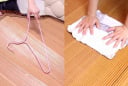 Cách làm sạch chiếu trúc không dùng nước vẫn sạch bong như mới