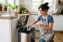 Cho một ít giấm vào thùng rác: Mẹo nhỏ giúp giảm mùi khó chịu ngày hè, nhiều người chưa biết