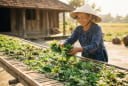 Phơi khô lá này, muỗi cả đàn cũng bay biến hết, tha hồ ngủ ngon giấc