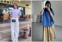 Sơ mi ngắn tay trở thành 'vũ khí' trẻ hóa phong cách, mặc đi làm hay dạo phố đều đẹp