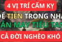 Nhà có 3 thứ này nghèo mạt kiếp: Đó là gì?