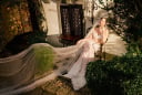 Ngọc Trinh khoe ảnh mặc váy cưới, khẳng định 'cuối cùng mọi cố gắng rồi cũng được đền đáp'