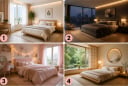 Chọn 1 phòng ngủ bạn yêu thích nhất: Khám phá điểm sáng nhất trong vận mệnh của bạn