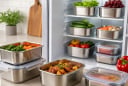 Vì sao nên dùng hộp inox cất thức ăn trong tủ lạnh?