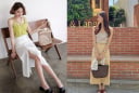 Mùa hè mặc gì vừa nữ tính vừa tôn dáng? Thử ngay công thức áo hai dây và chân váy dài