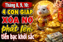 4 tuổi Xóa Nợ - Vươn Mình, từ 3/8 đến 13/8 đại vận tốt lành