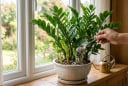 Đừng chỉ tưới nước: Thêm 1 thìa này vào chậu, cây kim tiền bật chồi liên tục, lá xanh bóng mướt