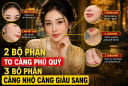 2 bộ phận của phụ nữ càng to càng phú quý, 3 bộ phận càng nhỏ càng giàu sang