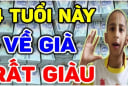 4 con giáp càng già càng giàu có