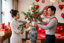 Vì sao người xưa lại chuộng cắm cành lựu trong phòng tân hôn?