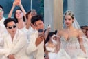 Phản ứng của Trịnh Thăng Bình khi nhìn Hoa hậu Thanh Thuỷ diện váy cưới