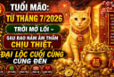 Kể từ 16/8 có 3 con giáp Thắng lợi, Tiền chảy về đều
