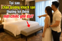 Tại sao chân giường khách sạn thường kê thêm một chiếc ghế dài?