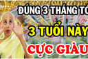 3 con giáp đỏ cả tiền lẫn tình trong 3 tháng tới: 1 con giáp số phận đảo chiều sớm thành đại gia