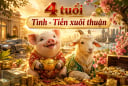 Tình - Tiền xuôi thuận, 4 tuổi tháng 7 Âm vẫn giàu