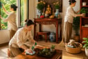  Hết tháng 7, đón tháng 8 âm: Người xưa thường thanh tẩy không gian sống, vì sao, làm thế nào?