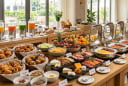 Bí mật đằng sau buffet sáng miễn phí ở khách sạn