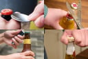 Cách mở nắp chai bia, hộp đựng trong ngăn lạnh không cần dụng cụ