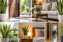 Trồng cây lưỡi hổ ở vị trí này: Vừa đẹp nhà, lọc không khí vừa được xem là hút tài lộc