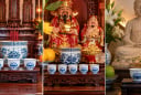 Vì sao ban thờ gia tiên hoặc Thần Tài thường có 3, 5 chén nước, còn ban thờ Phật thường chỉ 1 chén?